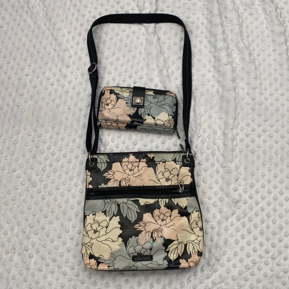 Sakroots Crossbody purse & matching wallet